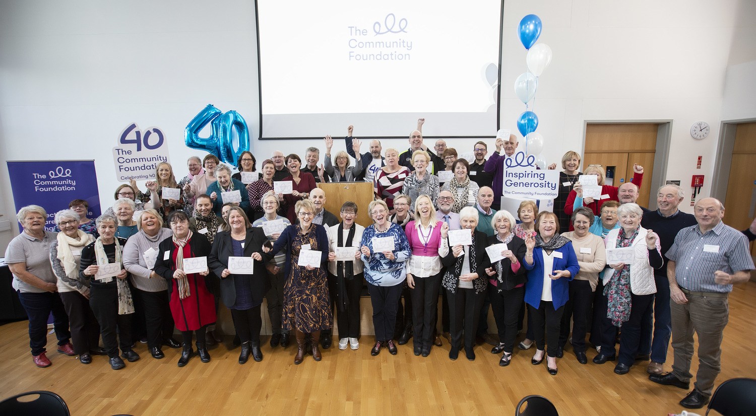 Community Foundation for Northern Ireland celebrates 40th anniversary on ‘Giving Tuesday’ with £40K giveaway