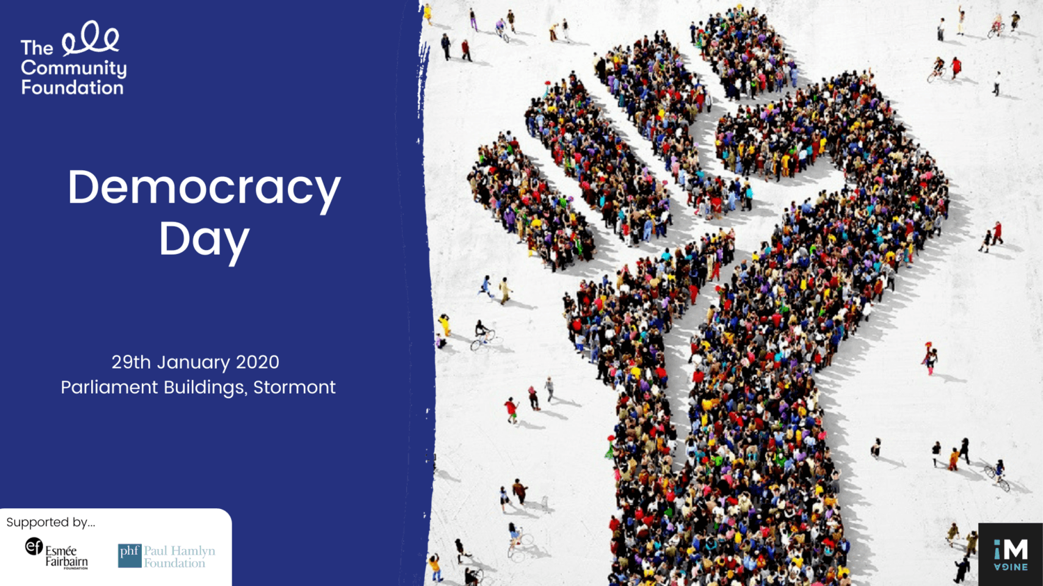 Democracy Day 2020 focused on increasing public participation in democratic decision making at Stormont    