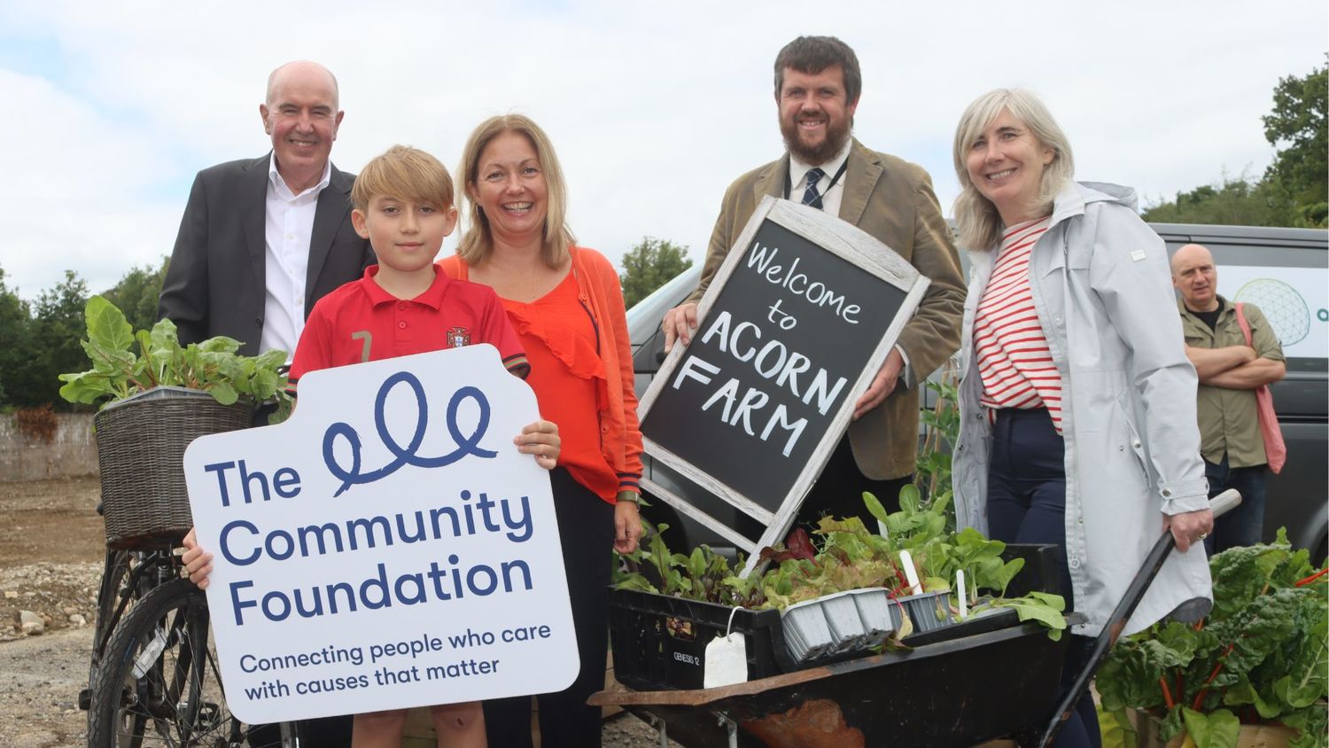 Supporting communities to be more self-efficient with the Acorn Farm Project  