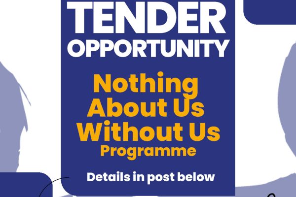 Tender Opportunity: Nothing About Us Without Us